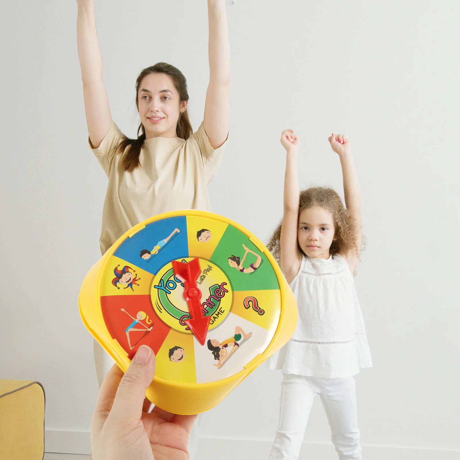 1 set Yoga Interactive Game 1SET Kids Educational Family Learning Games Yoga Pose Game Turnable Plate Toy Family Party Toy
1 set Yoga Interactive Game 1SET Kids Educational Family Learning Games Yoga Pose Game Turnable Plate Toy Family Party Toy