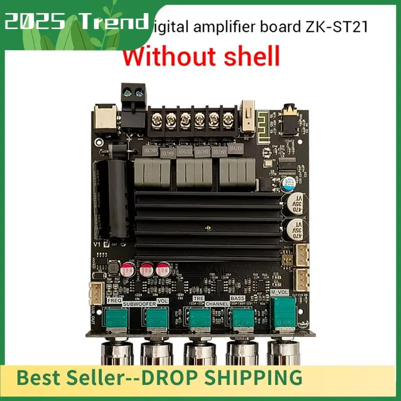 Top Deals ZK-ST21 Bluetooth Power Amplifier Board 2.1Channel 100W+100W+200W Subwoofer TPA3221 Digital Power Amplifier Module, Ea
Top Deals ZK-ST21 Bluetooth Power Amplifier Board 2.1Channel 100W+100W+200W Subwoofer TPA3221 Digital Power Amplifier Module, Ea