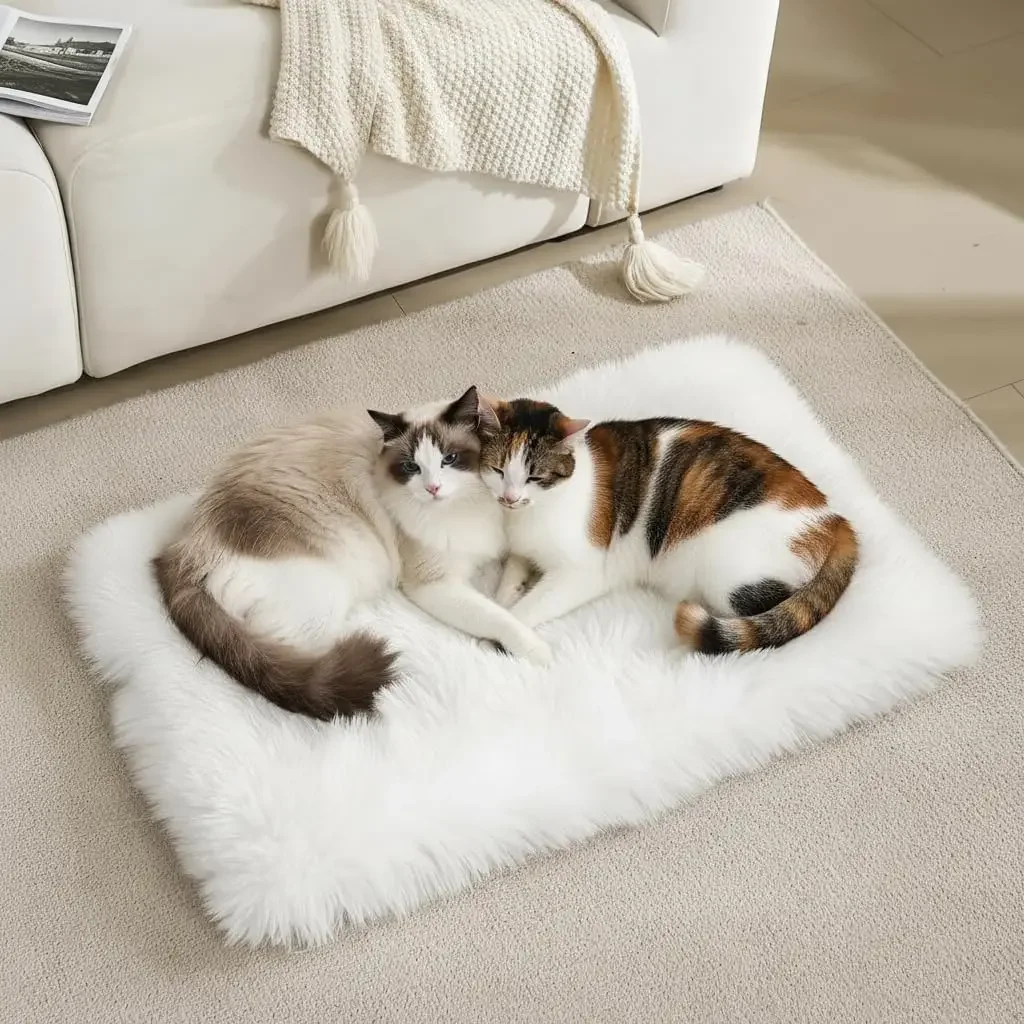 Cozy Pet Mat 19.6x31.4in, Washable Fluffy Faux Fur, Soft Puppy Pad for Indoor Sleep
Cozy Pet Mat 19.6x31.4in, Washable Fluffy Faux Fur, Soft Puppy Pad for Indoor Sleep
