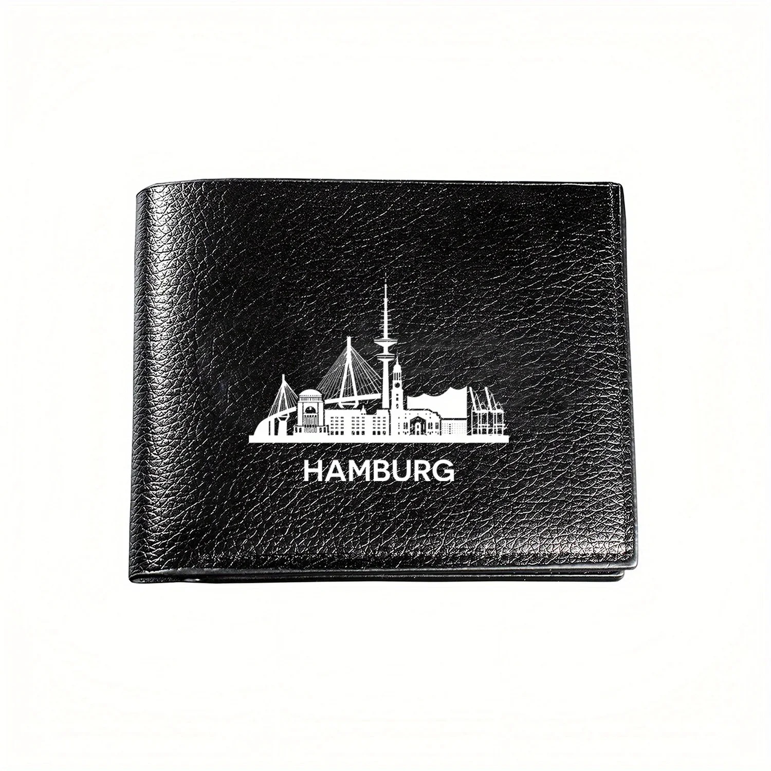 Hamburg Skyline Cityscape Print Wallet: Business Mens Casual Elegant Simple Practical Quality Wallet Stylish Printing Graphic Cr
Hamburg Skyline Cityscape Print Wallet: Business Mens Casual Elegant Simple Practical Quality Wallet Stylish Printing Graphic Cr