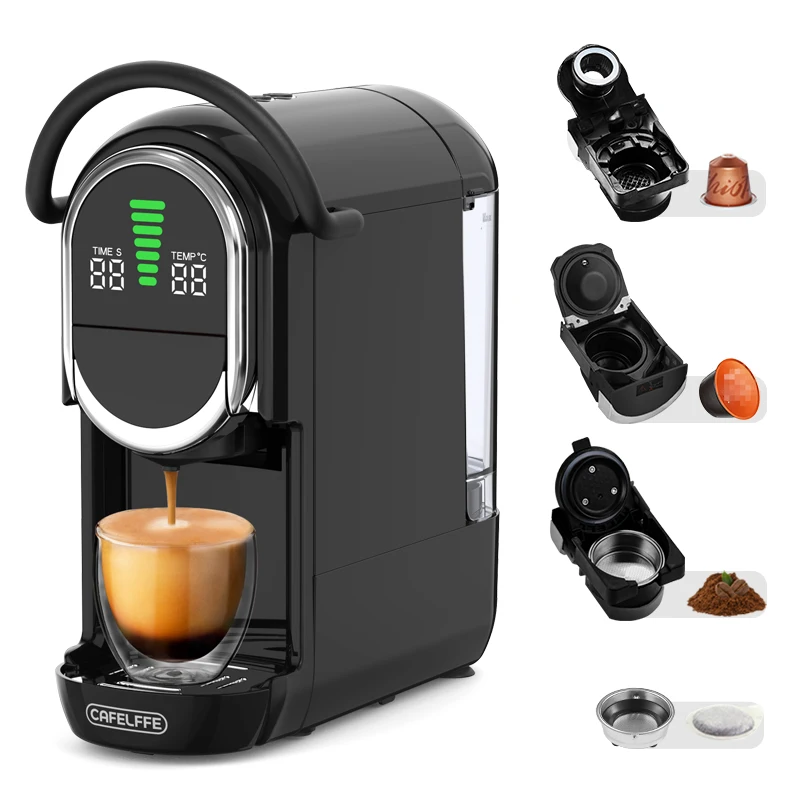 4-IN-1 Hot/Cold 19 Bar Pump Automatic Electric Capsule Coffee Machine 7 Level Water Volume Selection MK-609S
4-IN-1 Hot/Cold 19 Bar Pump Automatic Electric Capsule Coffee Machine 7 Level Water Volume Selection MK-609S