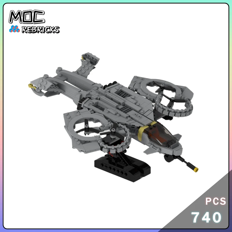 New Movie The AT-101 Seawasp Series Sci-Fi Helicopters MOC Building Block Toys Model DIY Bricks Collection Sets Puzzle Gifts
New Movie The AT-101 Seawasp Series Sci-Fi Helicopters MOC Building Block Toys Model DIY Bricks Collection Sets Puzzle Gifts