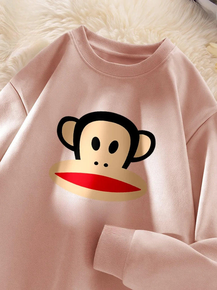 Новинка осени 2024: Мужская свободная толстовка из замши с круглым вырезом и длинным рукавом, с животным принтом, в городском стиле, для пар
Новинка осени 2024: Мужская свободная толстовка из замши с круглым вырезом и длинным рукавом, с животным принтом, в городском стиле, для пар