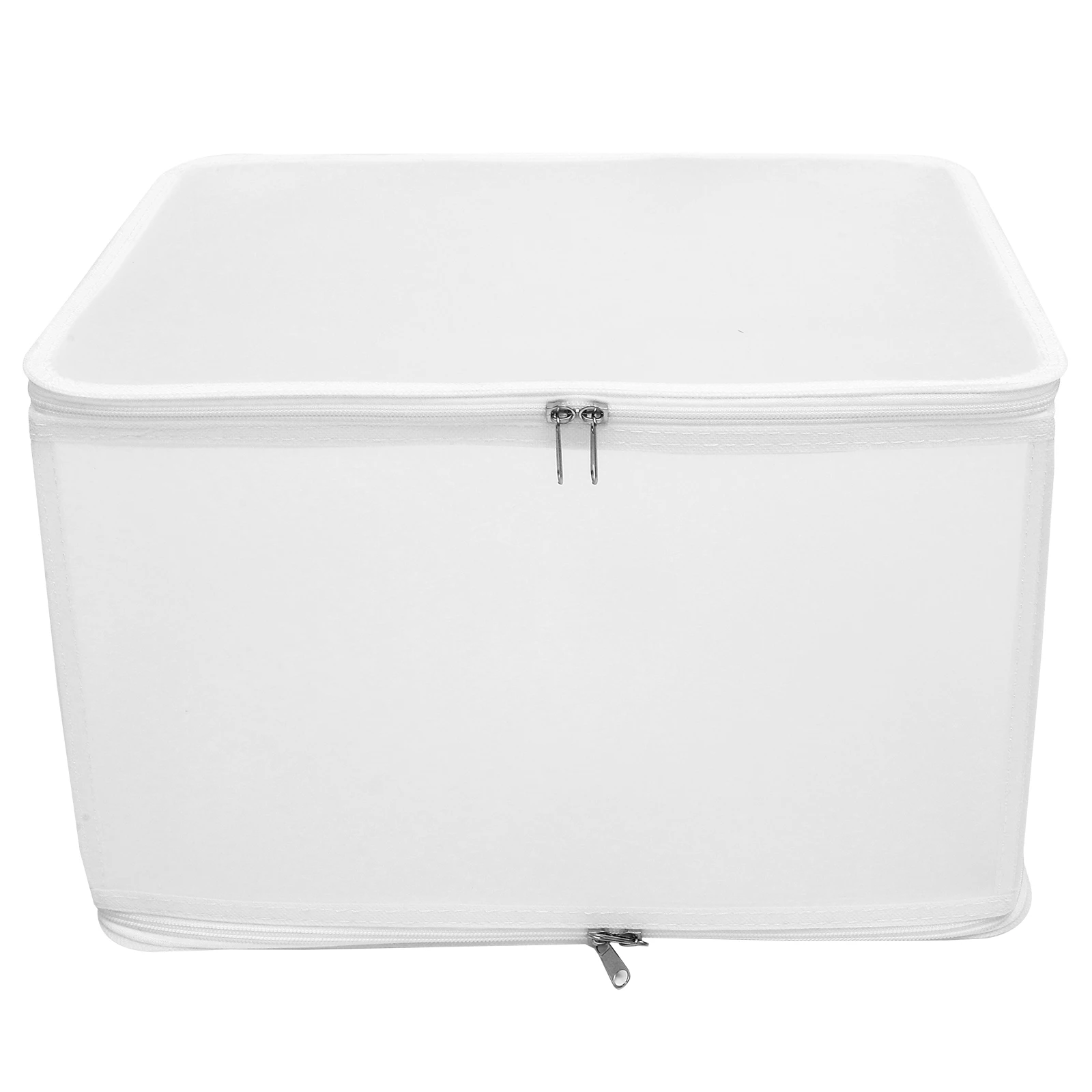 Collapsible Storage Box 30L White PP Waterproof Clothes Organizer Wardrobe Tshirt Scarf Underwear Box Foldable Closet Container
Collapsible Storage Box 30L White PP Waterproof Clothes Organizer Wardrobe Tshirt Scarf Underwear Box Foldable Closet Container