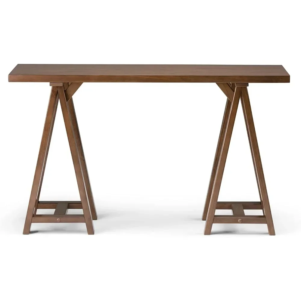 #For 50 inch Wide Modern Industrial Console Sofa Entryway Table in Medium Saddle Brown,
#For 50 inch Wide Modern Industrial Console Sofa Entryway Table in Medium Saddle Brown,