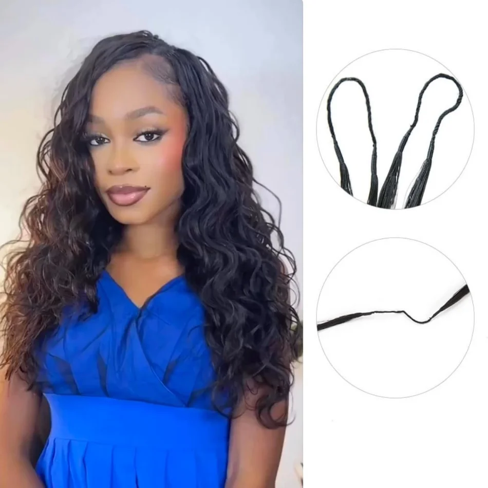 Body Wave Crochet Hair Extensions Braiding Hair Pre-Separated Knotless Natural Black Feather Crochet Hair Extensions 30inch
Body Wave Crochet Hair Extensions Braiding Hair Pre-Separated Knotless Natural Black Feather Crochet Hair Extensions 30inch