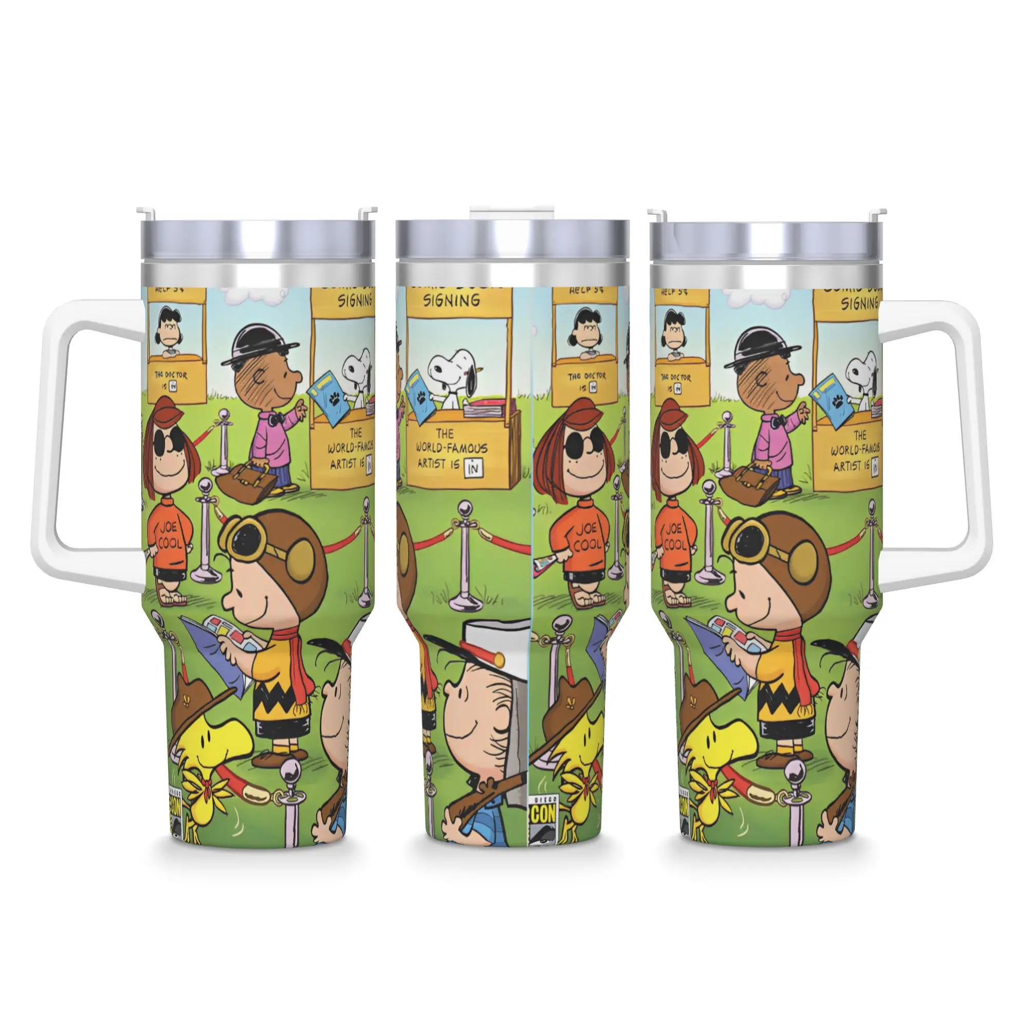 Арахис Woodstock с друзьями Стакан из нержавеющей стали с соломинкой и крышкой Автомобильные кружки большой емкости Бутылка для холодной и горячей воды
Арахис Woodstock с друзьями Стакан из нержавеющей стали с соломинкой и крышкой Автомобильные кружки большой емкости Бутылка для холодной и горячей воды