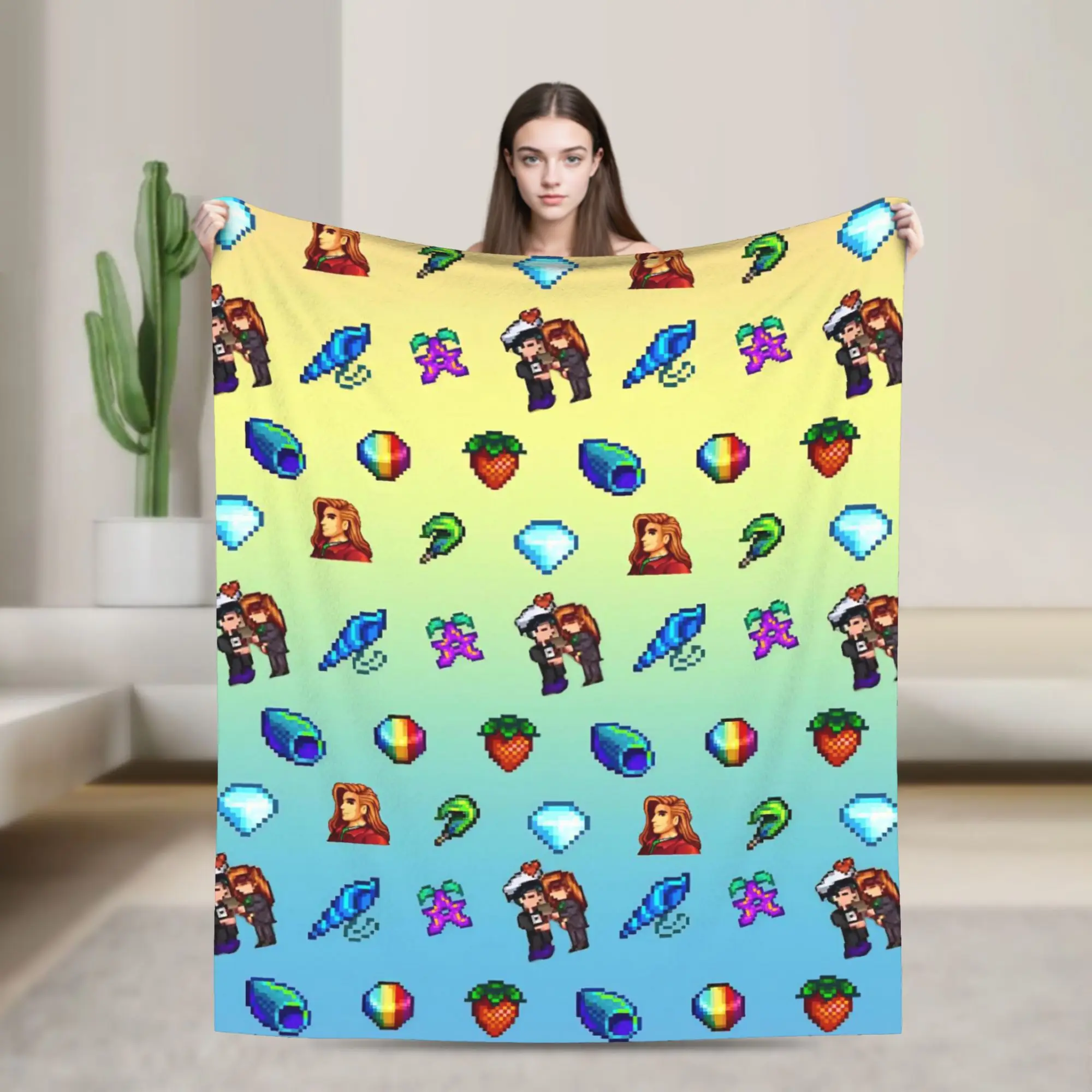 Airplane Travel Stardew Valley Animals Chicken Throw Blanket Flannel Bedspread For Couch Chair Sofa Bed Pattern Sofa Bed Cover
Airplane Travel Stardew Valley Animals Chicken Throw Blanket Flannel Bedspread For Couch Chair Sofa Bed Pattern Sofa Bed Cover