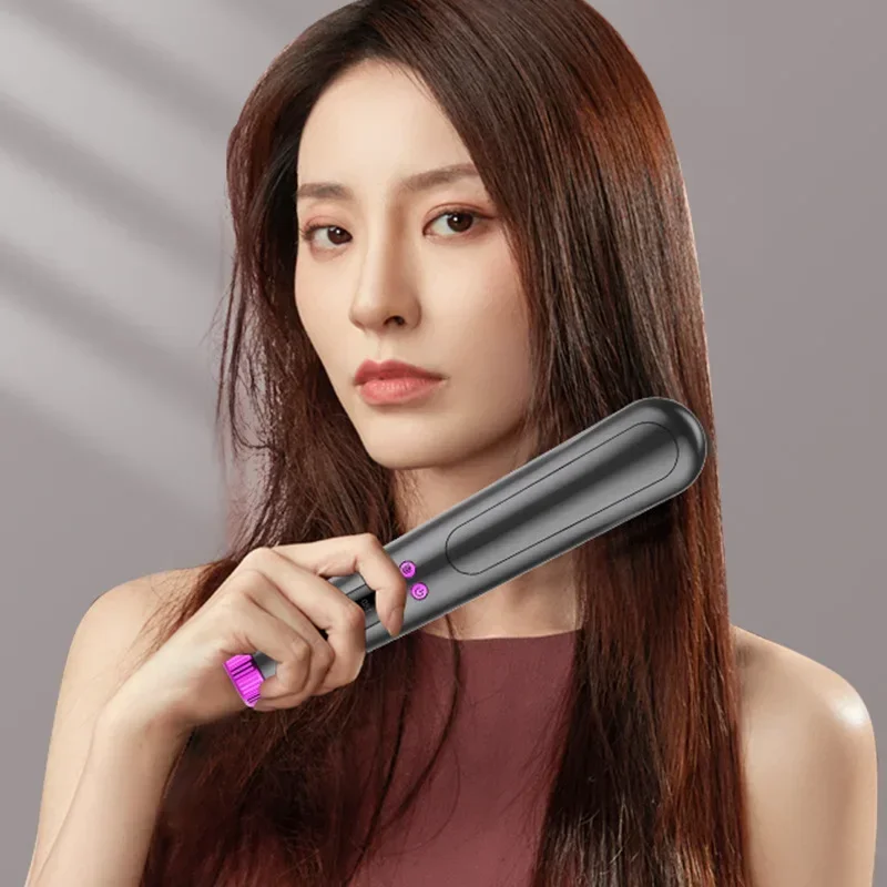 High quality Negative Ion Intelligent Vibration Massage Electric Comb Fluffy Lazy Hair Straightener Comb Curl Straight Dual-pur
High quality Negative Ion Intelligent Vibration Massage Electric Comb Fluffy Lazy Hair Straightener Comb Curl Straight Dual-pur