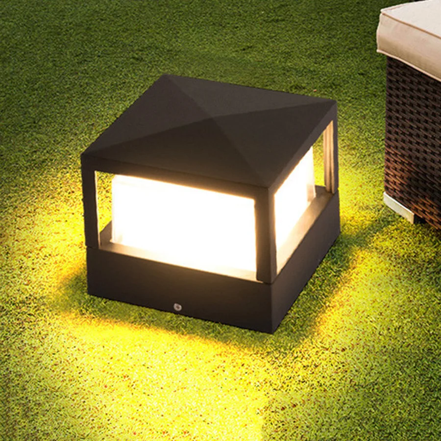 15W Outdoor Aluminum LED Post Light IP54 Waterproof Column Lights Modern Square Post Light Landscape Porch Pillar Lamps
15W Outdoor Aluminum LED Post Light IP54 Waterproof Column Lights Modern Square Post Light Landscape Porch Pillar Lamps