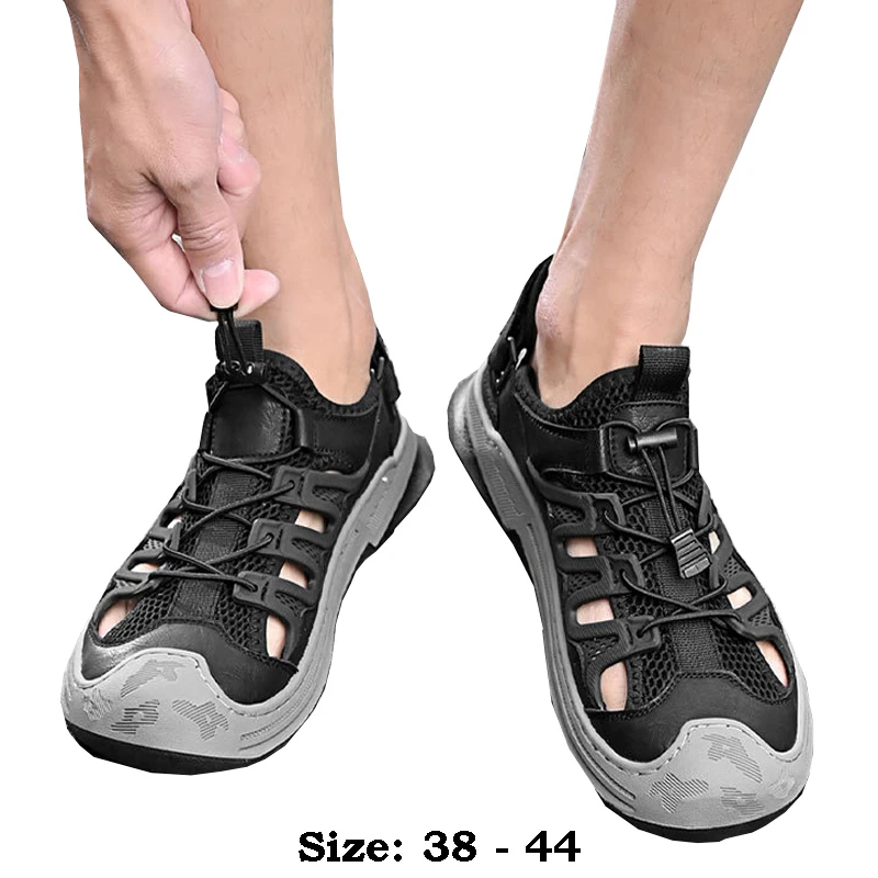 High quality leather flat sandals for men round toes new summer 2024 size 43 44 casual outdoor walking big size shoe brown grey
High quality leather flat sandals for men round toes new summer 2024 size 43 44 casual outdoor walking big size shoe brown grey