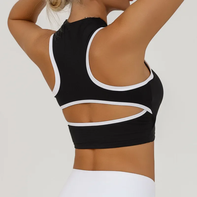 2025 Women's Zip-Up Yoga Tank - Color Block Quick Dry Sports Top for Gym & Running | Seamless & Breathable (+3 Colors) 
2025 Women's Zip-Up Yoga Tank - Color Block Quick Dry Sports Top for Gym & Running | Seamless & Breathable (+3 Colors)