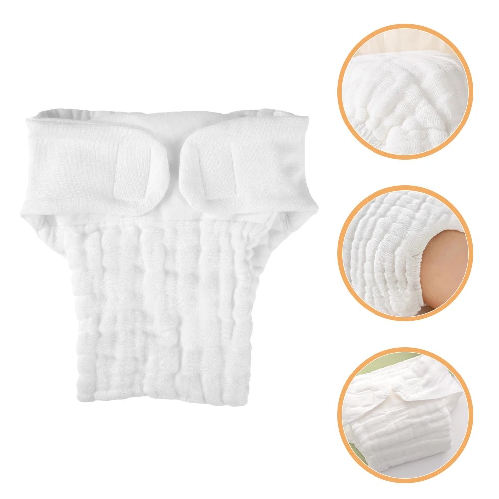 5pcs Cotton Diapers for Infants Toddler Absorbent Washable Newborn Baby Diaper Inserts M Size White Cloth Nappy Pad
5pcs Cotton Diapers for Infants Toddler Absorbent Washable Newborn Baby Diaper Inserts M Size White Cloth Nappy Pad