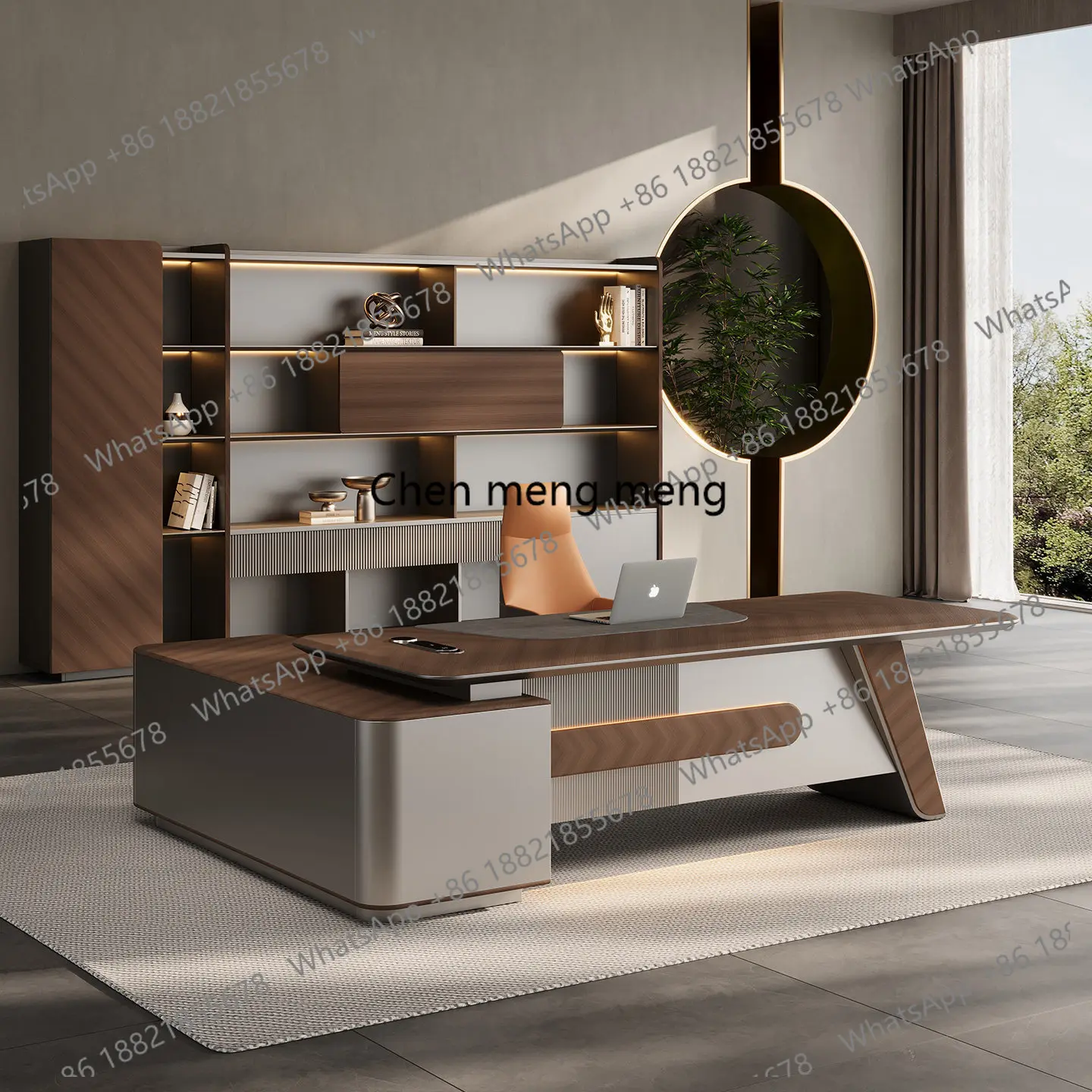 Simple Modern President's Office Furniture Manager Supervisor Desk and Chair Combination Light Luxury Class Desk
Simple Modern President's Office Furniture Manager Supervisor Desk and Chair Combination Light Luxury Class Desk