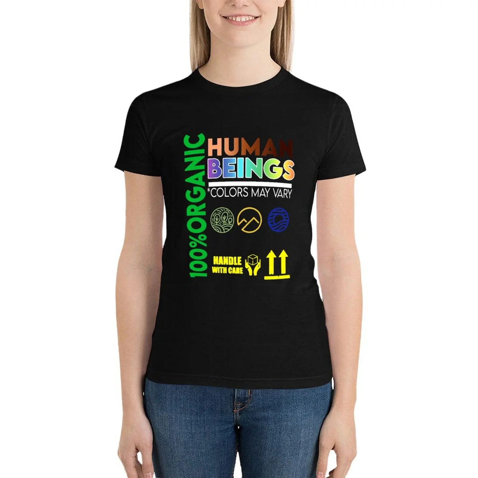 Human Beings T-Shirt graphics hippie clothes cute tops t shirts for Women loose fit
Human Beings T-Shirt graphics hippie clothes cute tops t shirts for Women loose fit