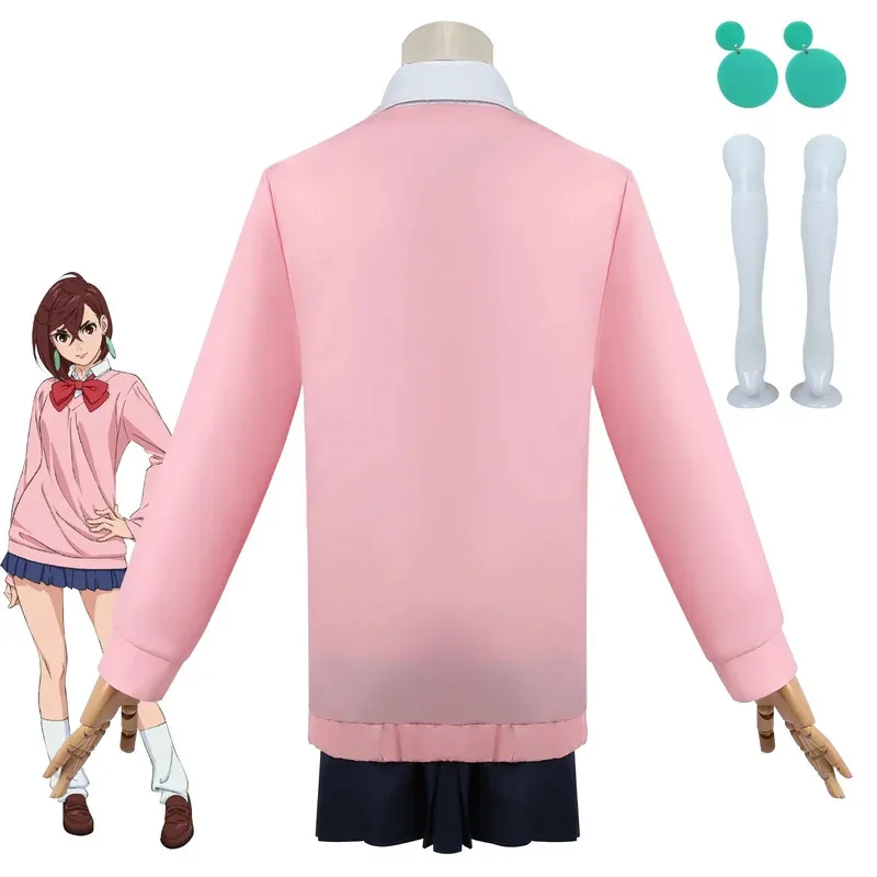 COSda@Anime Dandadan Momo Ayase Cosplay Costumes Dress Skirt School Uniform Earrings Choker Wig Halloween Christmas Cosplays Clo
COSda@Anime Dandadan Momo Ayase Cosplay Costumes Dress Skirt School Uniform Earrings Choker Wig Halloween Christmas Cosplays Clo