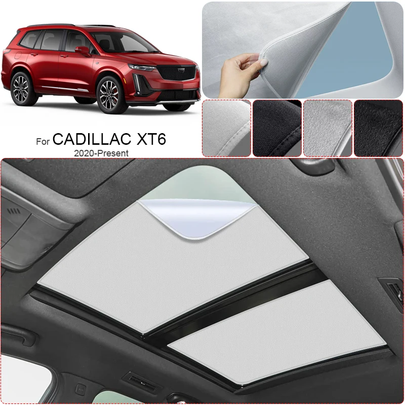 Car Suede Fabric Anti-uv For CADILLAC XT6 2020-Present Electrostatic Adsorption Sunroof Sunshade Heat Insulation Skylight
Car Suede Fabric Anti-uv For CADILLAC XT6 2020-Present Electrostatic Adsorption Sunroof Sunshade Heat Insulation Skylight