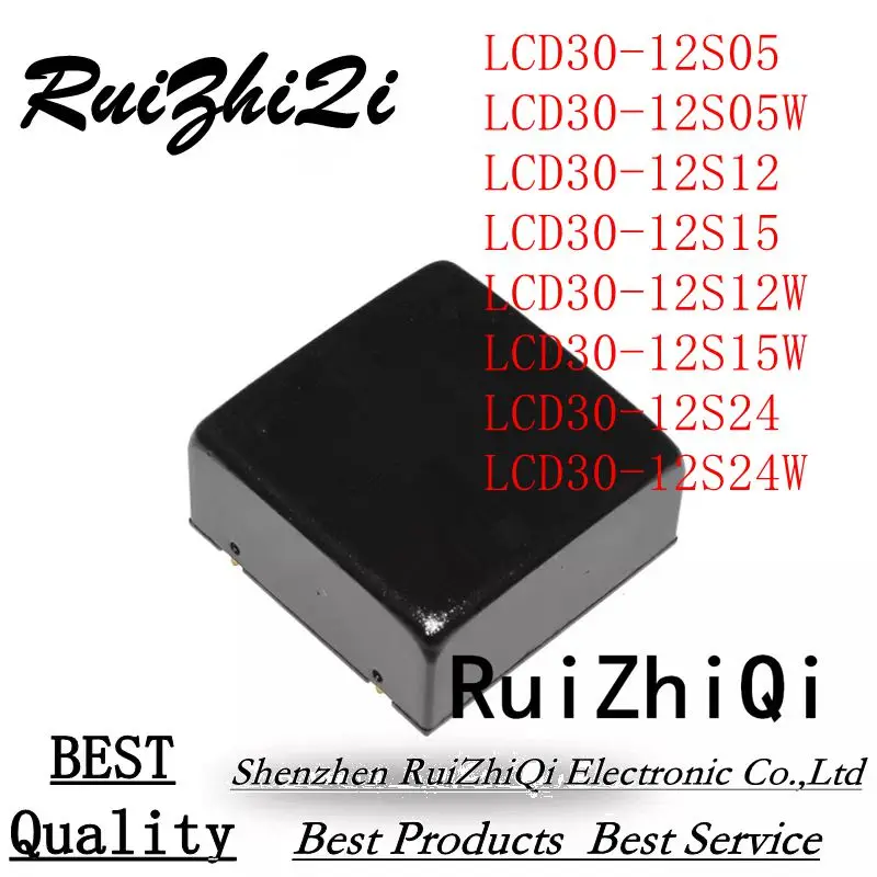 10PCS/LOT LCD30-12S05 LCD30-12S12 LCD30-12S15 LCD30-12S24 LCD30-12S05W LCD30-12S12W LCD30-12S15W LCD30-12S24W
10PCS/LOT LCD30-12S05 LCD30-12S12 LCD30-12S15 LCD30-12S24 LCD30-12S05W LCD30-12S12W LCD30-12S15W LCD30-12S24W