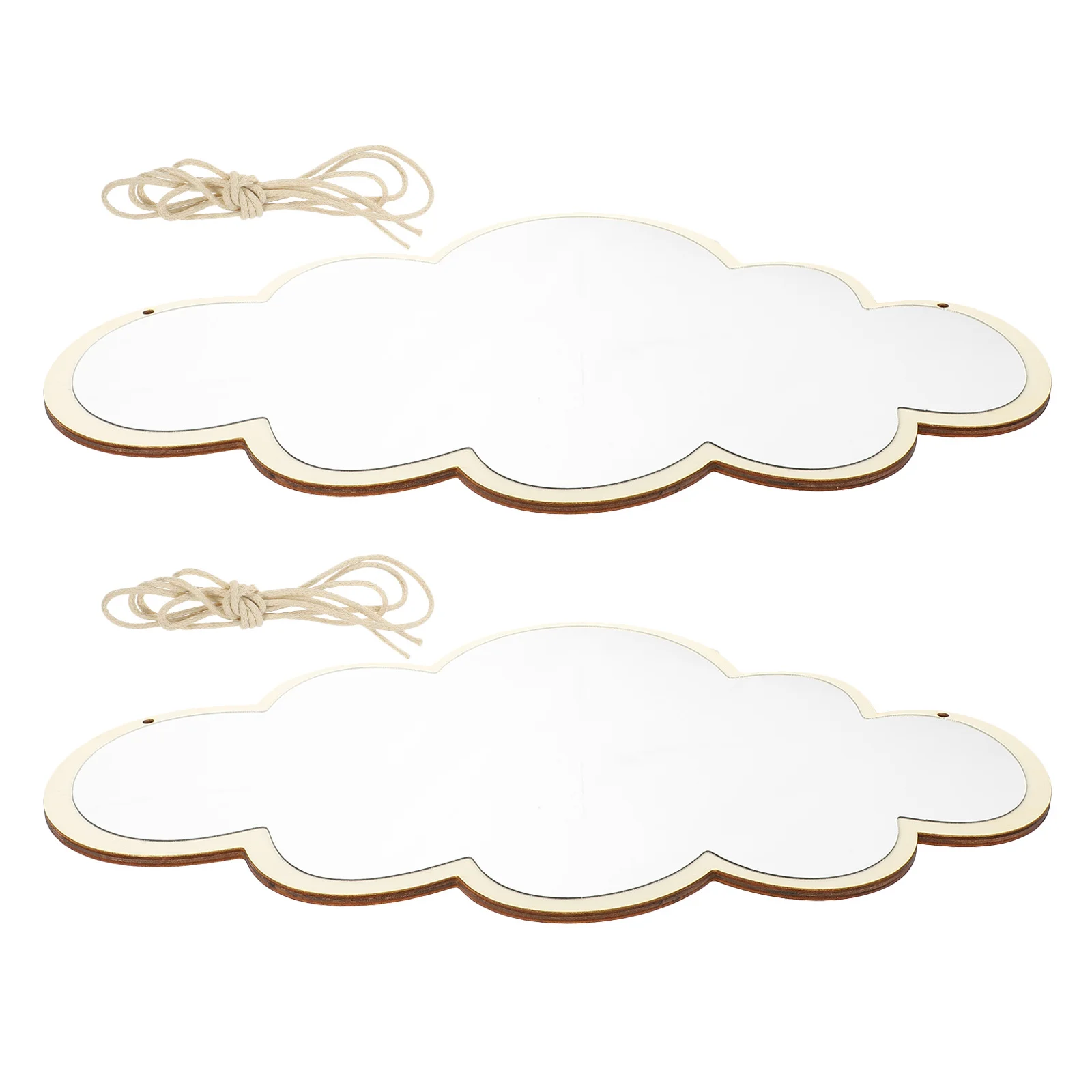 2Pcs Cloud Shape Mirror Acrylic Wooden Frame Wall Hanging Decor for Nursery Bedroom Playroom Bathroom Entryway Modern
2Pcs Cloud Shape Mirror Acrylic Wooden Frame Wall Hanging Decor for Nursery Bedroom Playroom Bathroom Entryway Modern