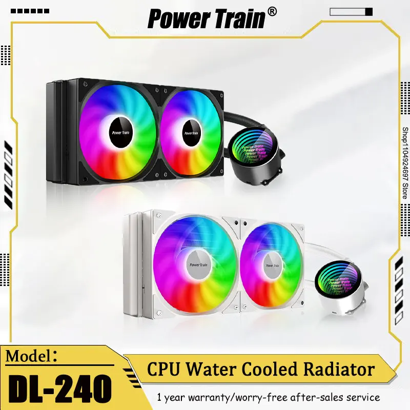 Power Train X-GAMERX DL-240/360 Встроенный радиатор с водяным охлаждением ARGB Божественная синхронизация света Поддержка LGA1700/115X/1200 AM5
Power Train X-GAMERX DL-240/360 Встроенный радиатор с водяным охлаждением ARGB Божественная синхронизация света Поддержка LGA1700/115X/1200 AM5