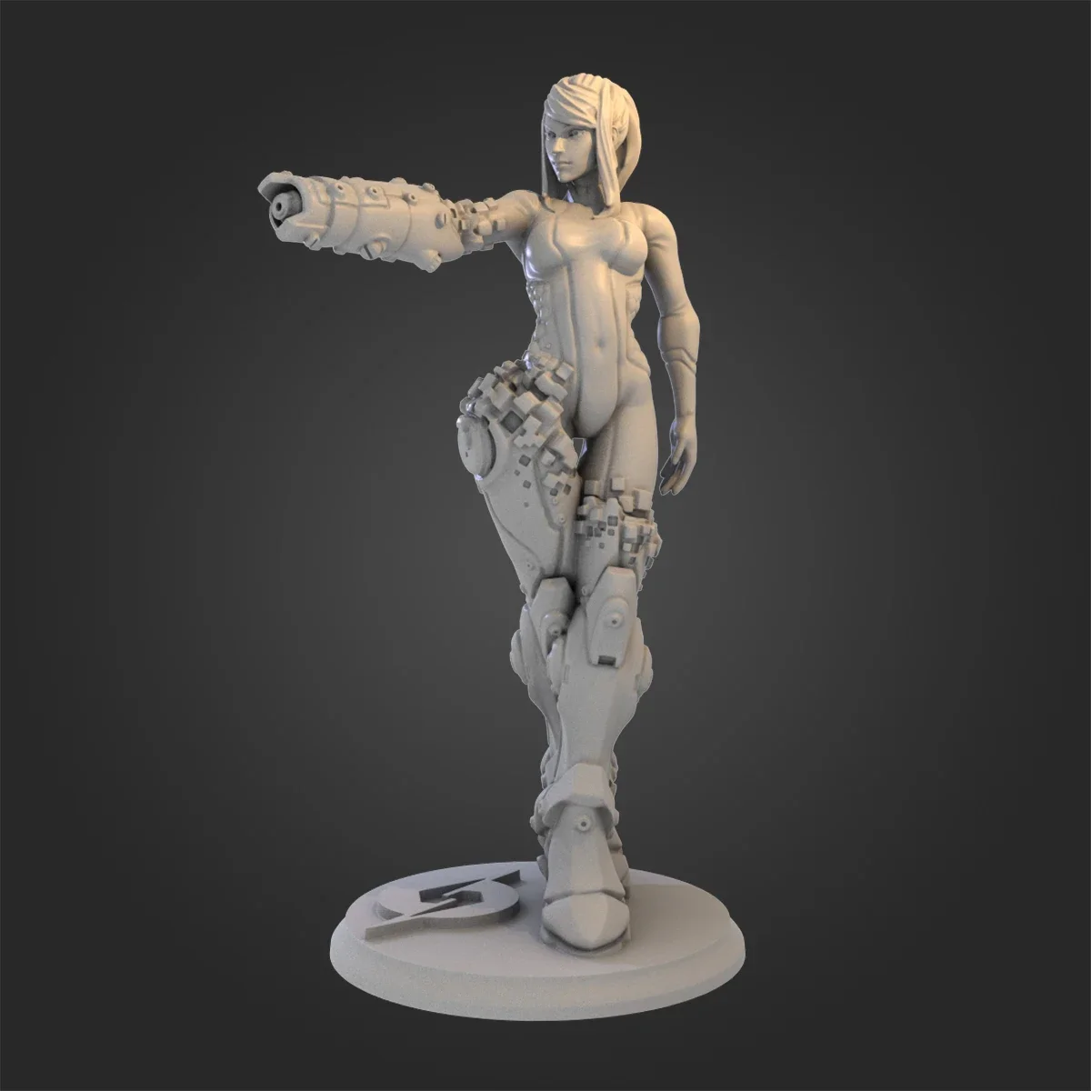 Resin Figure Model Kit 1/24 75mm Scale Metroid Samus Alan Armed Styling Unassembled and Unpainted Toys
Resin Figure Model Kit 1/24 75mm Scale Metroid Samus Alan Armed Styling Unassembled and Unpainted Toys