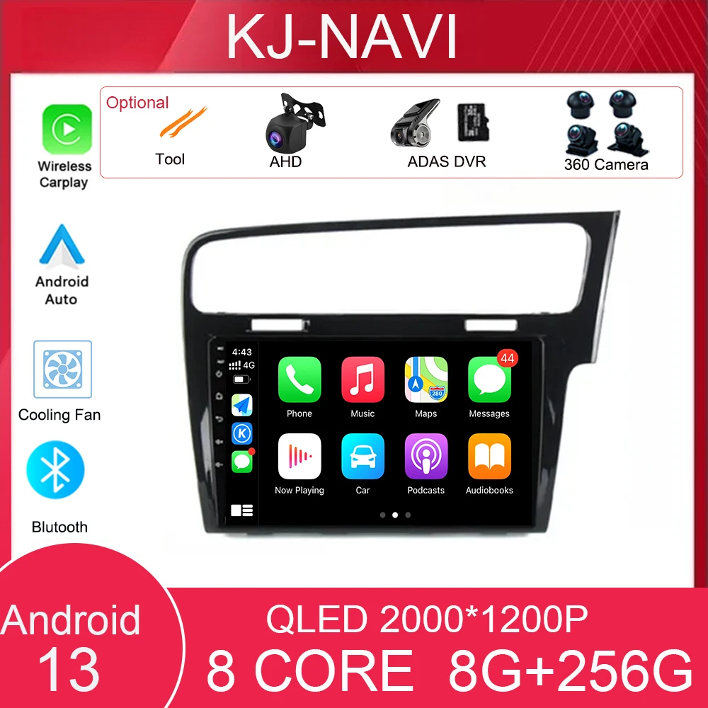 Android 13 Car Radio For Volkswagen VW Golf 7 MK7 GTI 2011-2021 Carplay Wireless Car player Multimedia Auto GPS Stereo Video
Android 13 Car Radio For Volkswagen VW Golf 7 MK7 GTI 2011-2021 Carplay Wireless Car player Multimedia Auto GPS Stereo Video