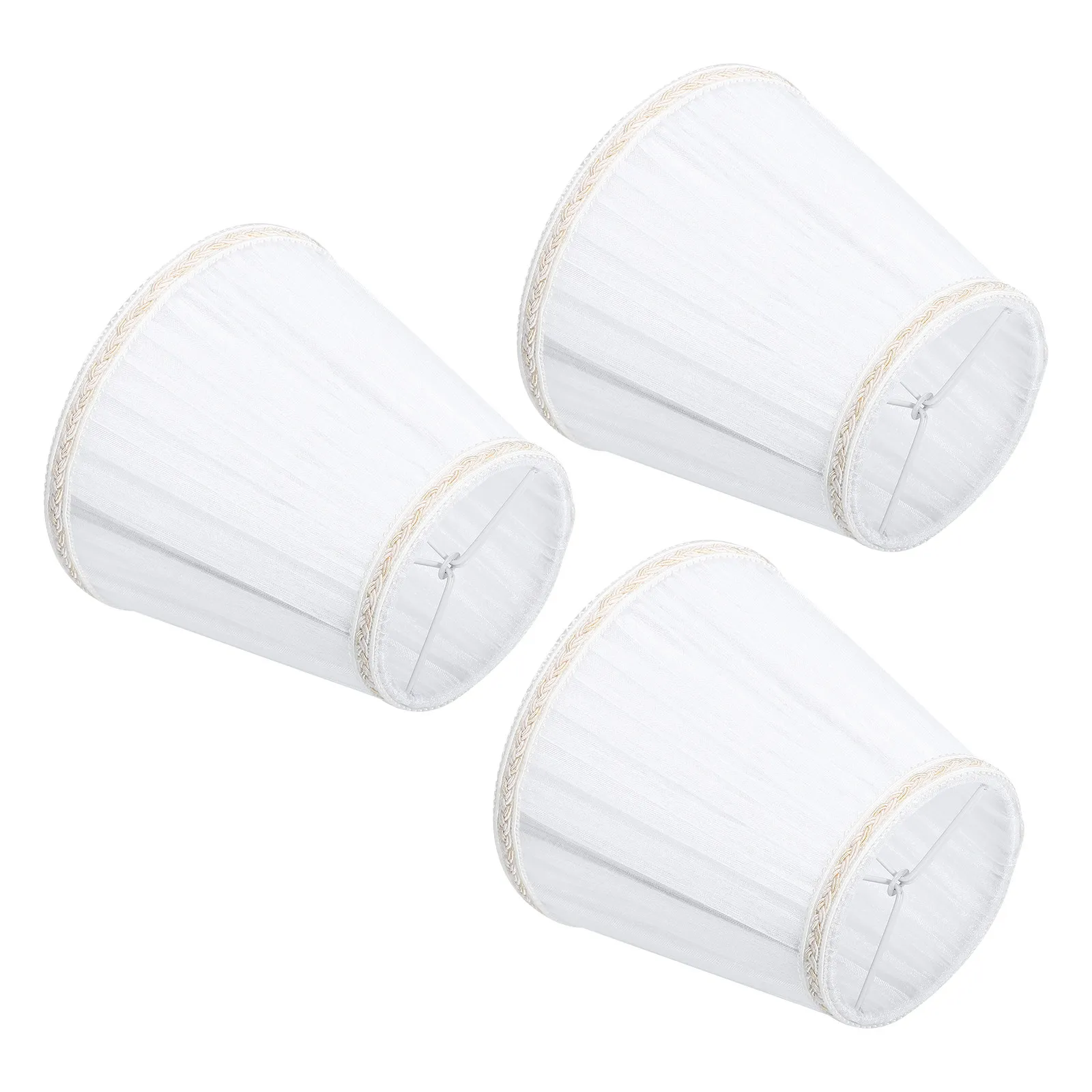 3Pcs Crystal Chandelier Lamp Shades European Style Simple Lampshades Dustproof Cloth Lamp Cover Home Decorative Light Accessory
3Pcs Crystal Chandelier Lamp Shades European Style Simple Lampshades Dustproof Cloth Lamp Cover Home Decorative Light Accessory