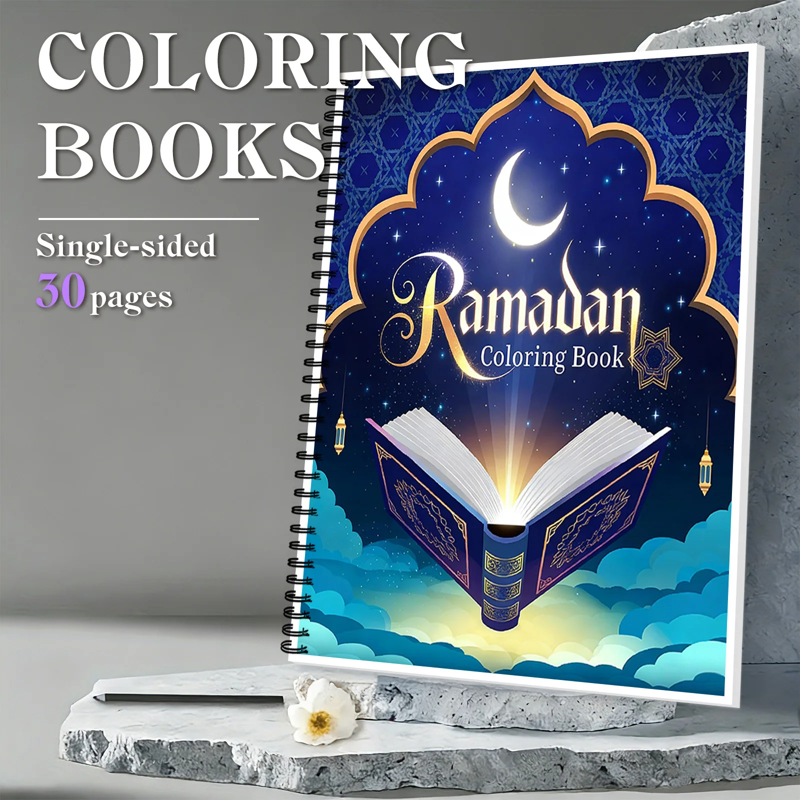 1PC Islamic Ramadan Festival Coloring Book, Enhance Painting Ability & Concentration Training, Mood Soothing Leisure Activity
1PC Islamic Ramadan Festival Coloring Book, Enhance Painting Ability & Concentration Training, Mood Soothing Leisure Activity