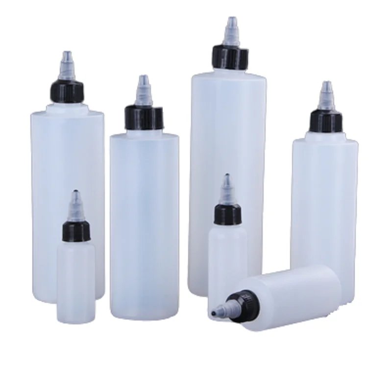 Refillable Plastic White Bottle Black Collar The Tip Mouth Cover Empty Flexible Glue Squeeze The Bottle Portable Container 10Pcs
Refillable Plastic White Bottle Black Collar The Tip Mouth Cover Empty Flexible Glue Squeeze The Bottle Portable Container 10Pcs