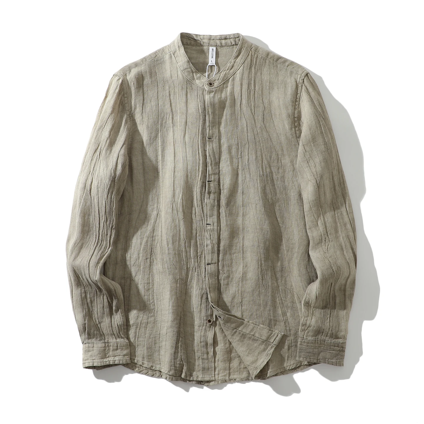 100% Linen Outdoor Leisure Business Fashion Premium Ruffled Long-Sleeved Shirt Men Breathable Iron-Free Cotton and Hemp Shirt
100% Linen Outdoor Leisure Business Fashion Premium Ruffled Long-Sleeved Shirt Men Breathable Iron-Free Cotton and Hemp Shirt