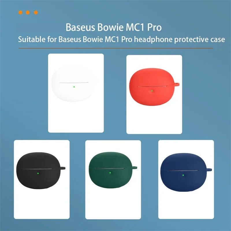 Auroras For Baseus MC1 Pro Case Silicone Solid Color Shockproof Earphone Accessories Protector For Baseus MC1 Pro Cover
Auroras For Baseus MC1 Pro Case Silicone Solid Color Shockproof Earphone Accessories Protector For Baseus MC1 Pro Cover