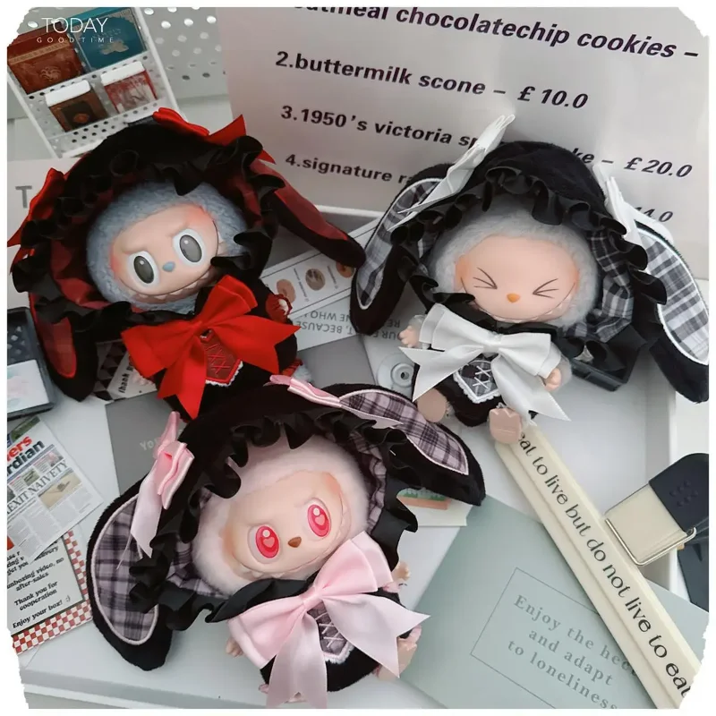 Labubu Clothes Doll Outfit DIY Accessories Macaron Sitting Party Vinyl Figurine Rabbit Lis One-piece Suit Labubu Gothic Clothes
Labubu Clothes Doll Outfit DIY Accessories Macaron Sitting Party Vinyl Figurine Rabbit Lis One-piece Suit Labubu Gothic Clothes