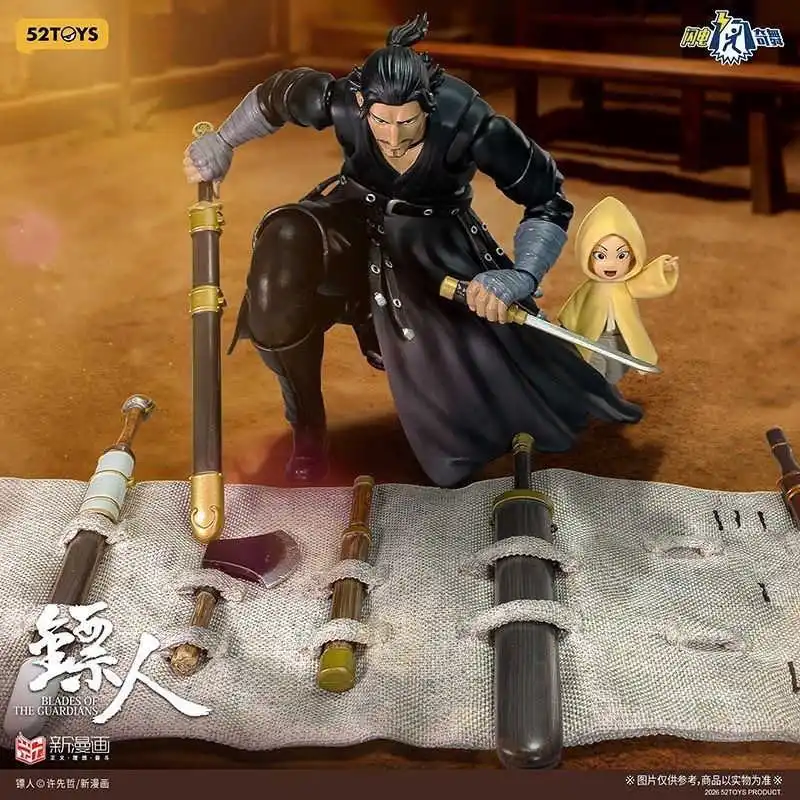 52toys 1/12th Scale Action Figure Blades Of The Guardians Joint Movable Model Kit Collectable Dolls Decorative Ornaments
52toys 1/12th Scale Action Figure Blades Of The Guardians Joint Movable Model Kit Collectable Dolls Decorative Ornaments
