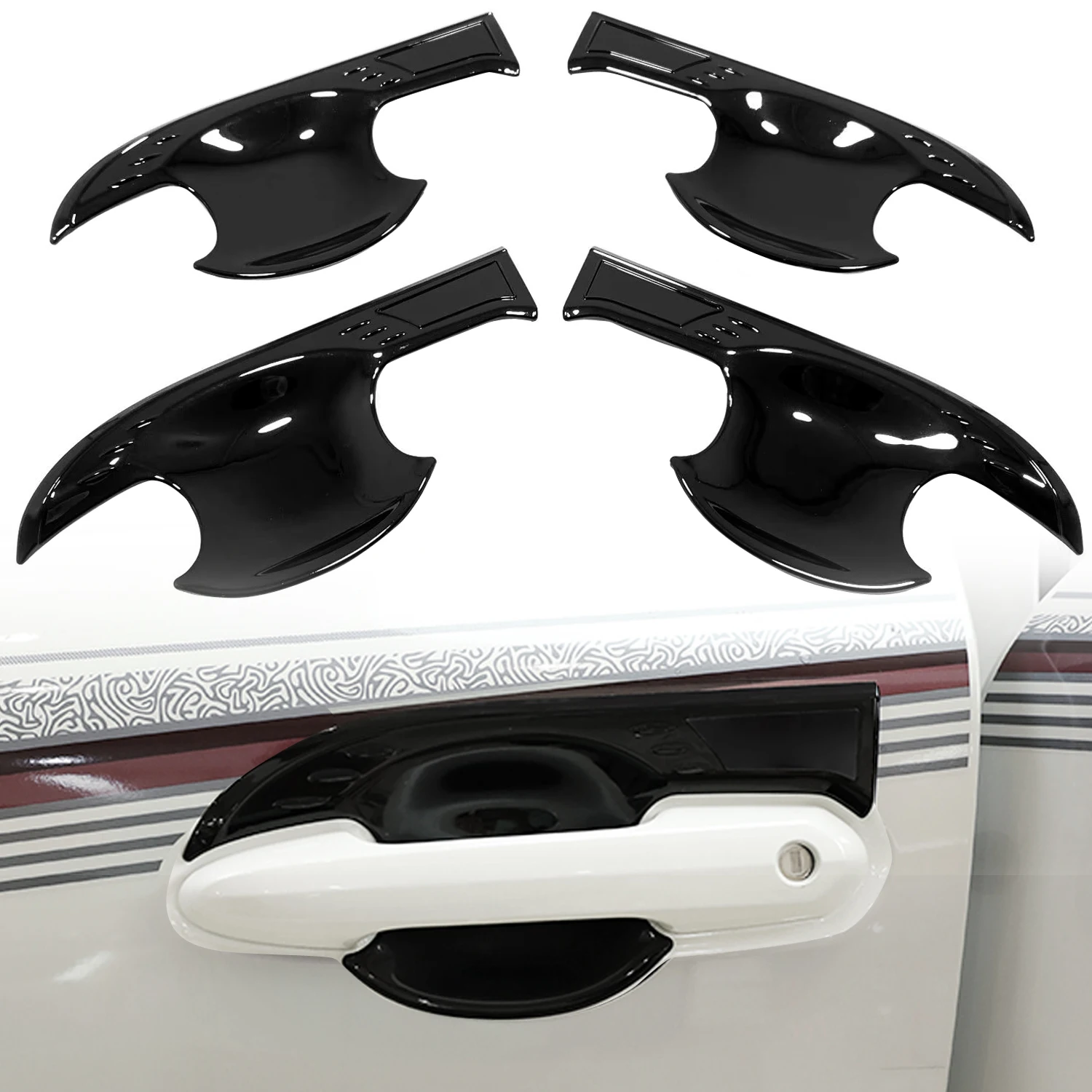 for Toyota LandCruiser 300 Land Cruiser 2022 2023 Exterior Door Handle Frame Overlay ABS Plastic 4pcs
for Toyota LandCruiser 300 Land Cruiser 2022 2023 Exterior Door Handle Frame Overlay ABS Plastic 4pcs