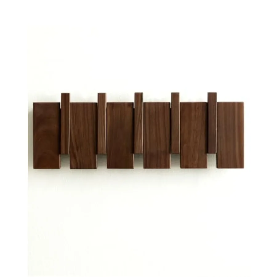 Wood Coat Rack Wall Mount - Large Walnut Piano Coat Rack wtih for Hanging Clothes, Keys, Robes, Purse, Towels, Modern Decorativ
Wood Coat Rack Wall Mount - Large Walnut Piano Coat Rack wtih for Hanging Clothes, Keys, Robes, Purse, Towels, Modern Decorativ