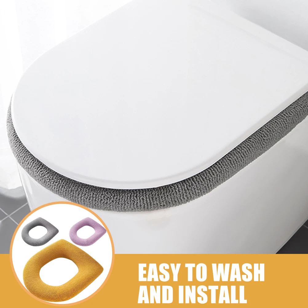 3 Pcs Toilet Seat Cushion Mat Indoor Knitted Style Pads Cover Polyester Soft Covers Washable Travel
3 Pcs Toilet Seat Cushion Mat Indoor Knitted Style Pads Cover Polyester Soft Covers Washable Travel