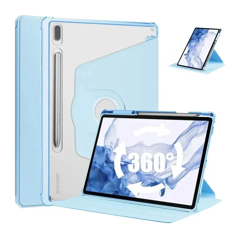 360° Rotation Case For Samsung Tab S6 Lite A8 A9+ S7 S8 S9 FE 11‘’ S7 FE S8 S9 Plus S9 FE +12.4 Stand Tablet Cover With Pen Slot
360° Rotation Case For Samsung Tab S6 Lite A8 A9+ S7 S8 S9 FE 11‘’ S7 FE S8 S9 Plus S9 FE +12.4 Stand Tablet Cover With Pen Slot