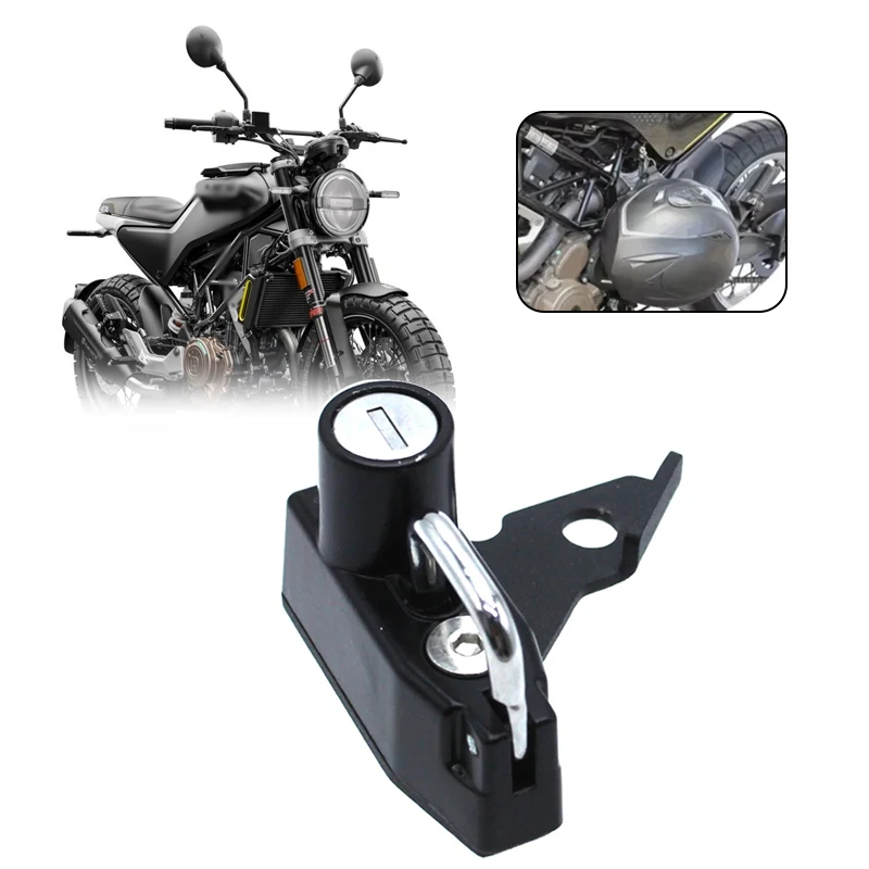 For HUSQVARNA SVARTPILEN 125 200 250 401 VITPILEN 401 Motorcycle Anti-theft Security Alloy Helmet Lock Mount Hook with
For HUSQVARNA SVARTPILEN 125 200 250 401 VITPILEN 401 Motorcycle Anti-theft Security Alloy Helmet Lock Mount Hook with