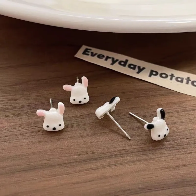 Sanrio Pochacco Ceramics Stud Earrings Anime Figure Cute Jewelry Anime Merchandise Decoration Girl Birthday Gifts Christmas Gift
Sanrio Pochacco Ceramics Stud Earrings Anime Figure Cute Jewelry Anime Merchandise Decoration Girl Birthday Gifts Christmas Gift