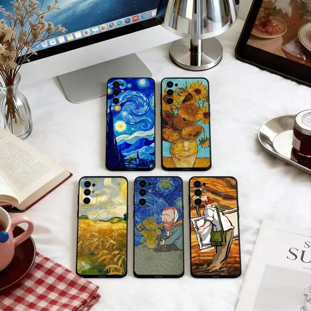 Van Gogh Cartoon Art Phone Case Black Silicone Soft For Samsung S25,S24,S21,S22,S23,S30,Ultra,S20,Plus,Fe,Lite
Van Gogh Cartoon Art Phone Case Black Silicone Soft For Samsung S25,S24,S21,S22,S23,S30,Ultra,S20,Plus,Fe,Lite