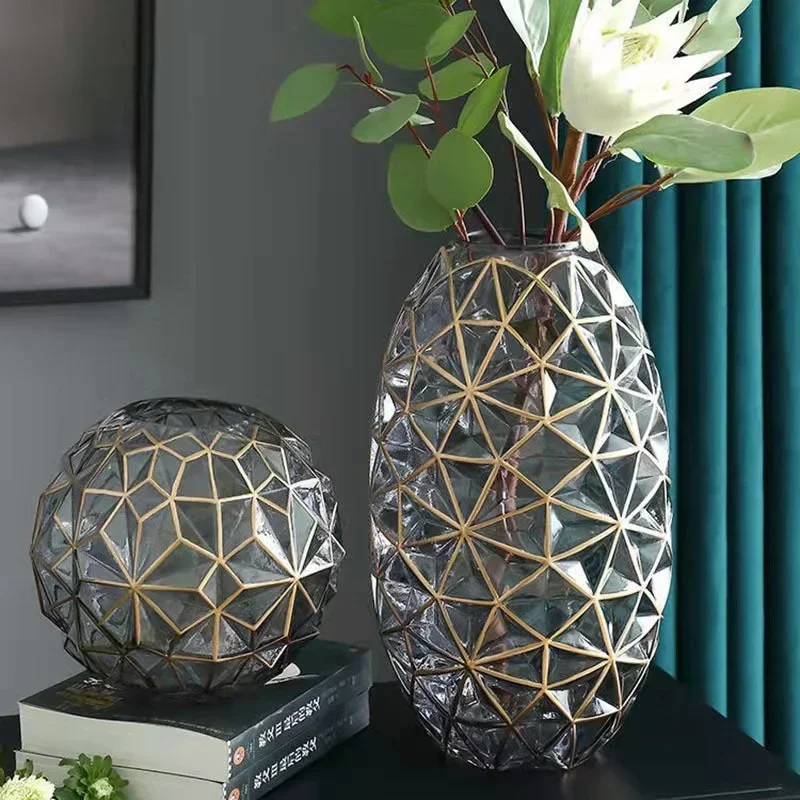 Light Luxury Nordic Glass Vase Living Room Decoration Flowers Arrangement Creative Flower Vase Home Decoration Accessories
Light Luxury Nordic Glass Vase Living Room Decoration Flowers Arrangement Creative Flower Vase Home Decoration Accessories