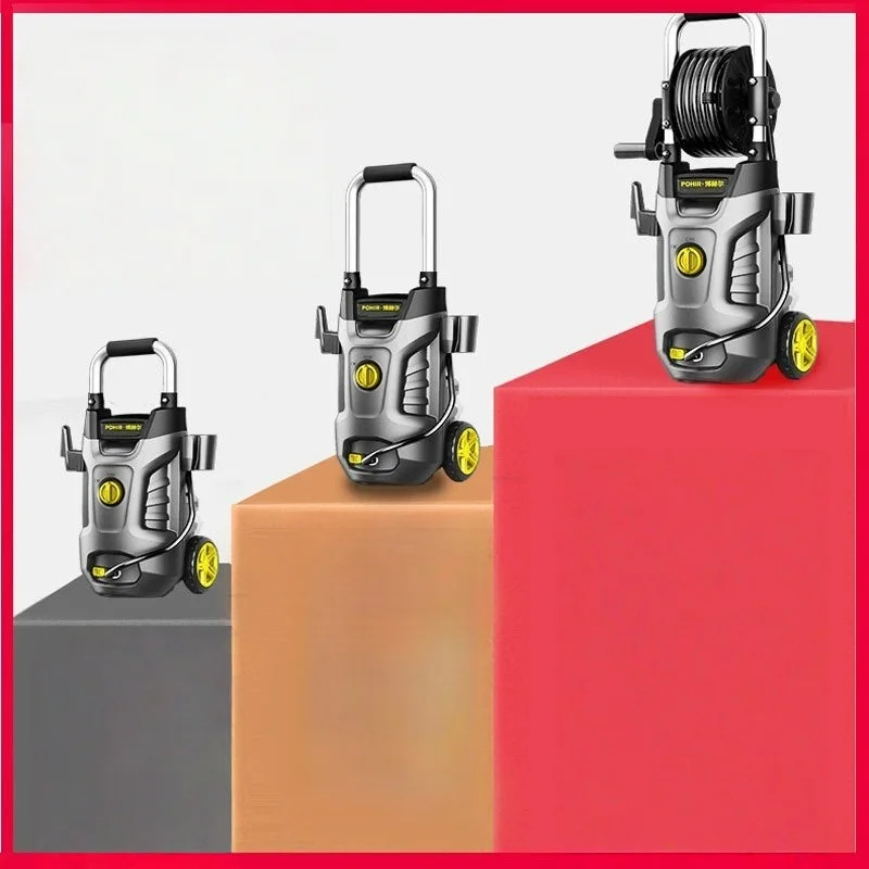 Портативный пистолет для мойки автомобилей под высоким давлением, бытовой водяной насос, мощная машина для уборки двора.
Портативный пистолет для мойки автомобилей под высоким давлением, бытовой водяной насос, мощная машина для уборки двора.