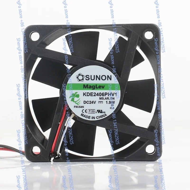Original SUNON KDE2406PHV1-A 24V 6CM 6015 60X60X15MM frequency converter silent cooling fan
Original SUNON KDE2406PHV1-A 24V 6CM 6015 60X60X15MM frequency converter silent cooling fan