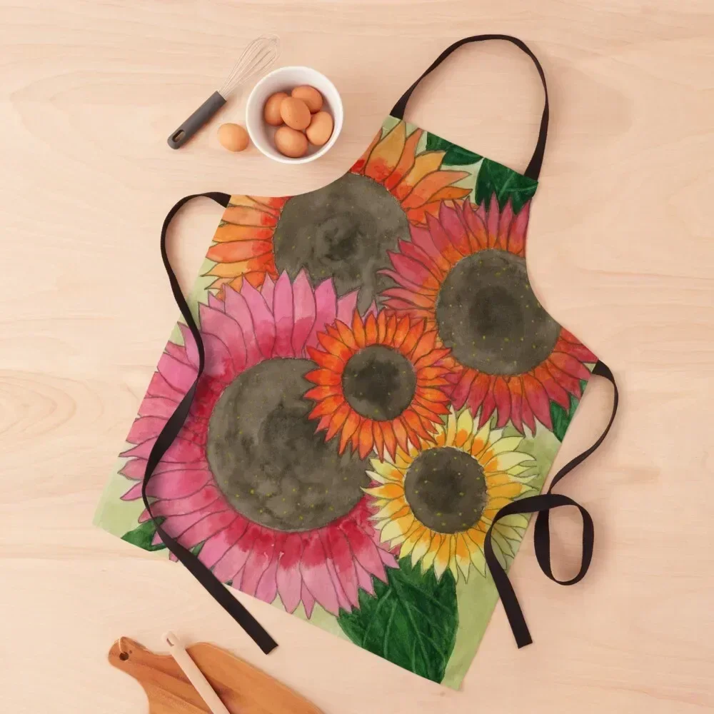 Watercolor Sunflowers Apron household woman for women halloween Beauty Kitchen Utensils Apron
Watercolor Sunflowers Apron household woman for women halloween Beauty Kitchen Utensils Apron