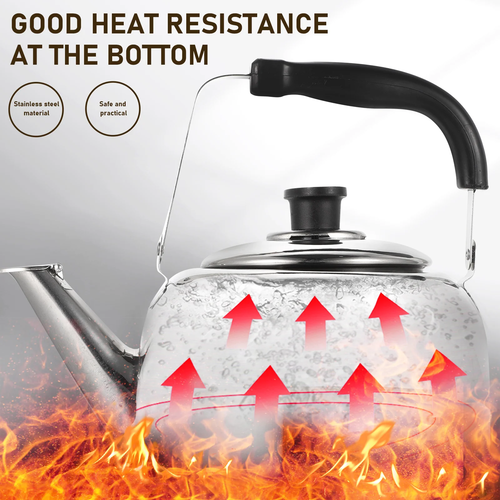 Stainless Steel Kettle Stove Top Teapot Hot Water Pot Kitchen Use Tea Kettle Teapot Stovetop Teakettle
Stainless Steel Kettle Stove Top Teapot Hot Water Pot Kitchen Use Tea Kettle Teapot Stovetop Teakettle