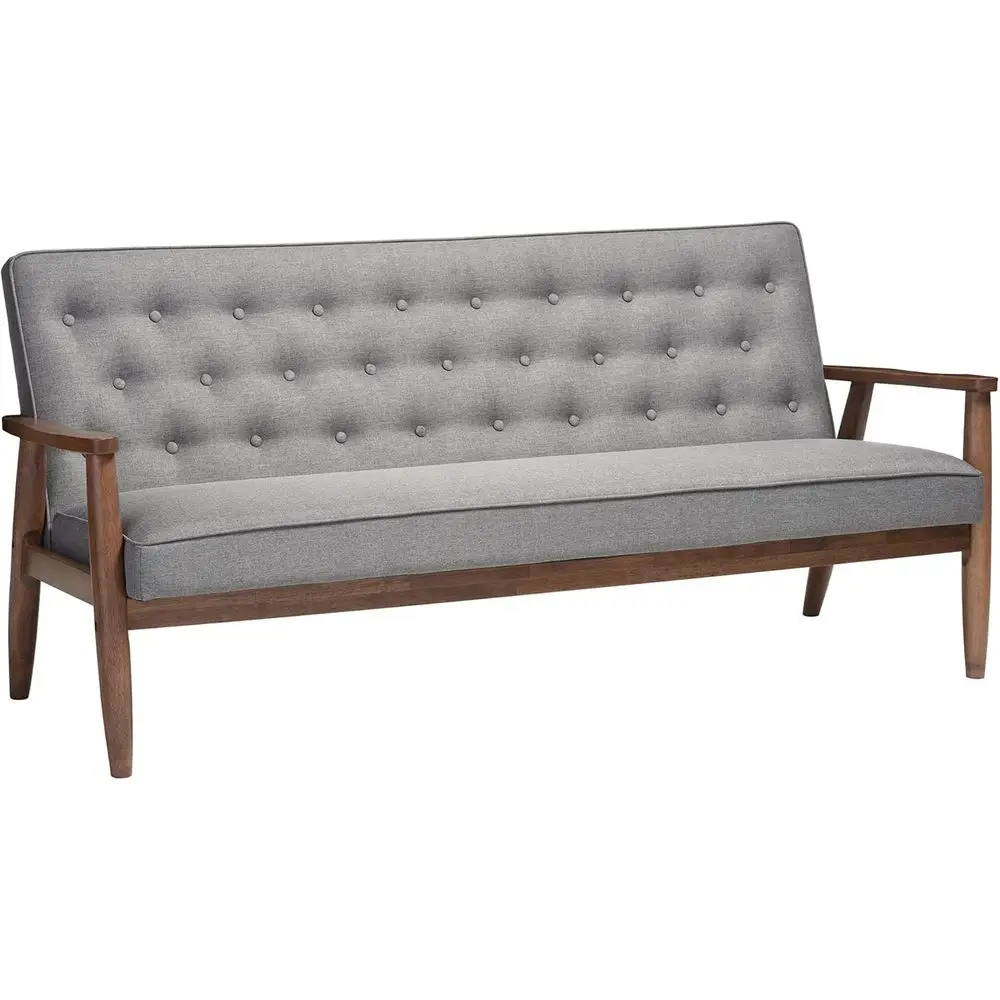 Sorrento -Century Retro, 3-местный диван с деревянным каркасом и тканевой обивкой, серый, 70.59 x 29.45 x 32.96
Sorrento -Century Retro, 3-местный диван с деревянным каркасом и тканевой обивкой, серый, 70.59 x 29.45 x 32.96