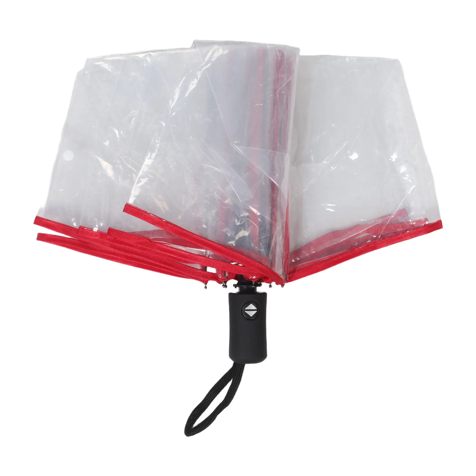 Automatic Clear Foldable Umbrella Compact Transparent Travel Umbrella Threefold Windproof Portable Rainproof for Women Men
Automatic Clear Foldable Umbrella Compact Transparent Travel Umbrella Threefold Windproof Portable Rainproof for Women Men