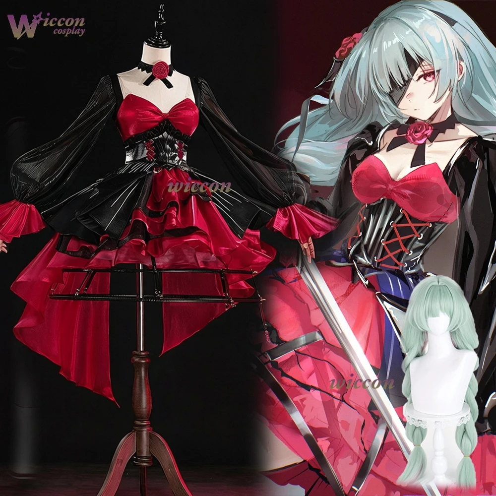 Red Black Dress Phrolova Cosplay Costume Halloween Christmas Role Playing Sweet Gothic Lolita Dress Game Wuthering Waves
Red Black Dress Phrolova Cosplay Costume Halloween Christmas Role Playing Sweet Gothic Lolita Dress Game Wuthering Waves