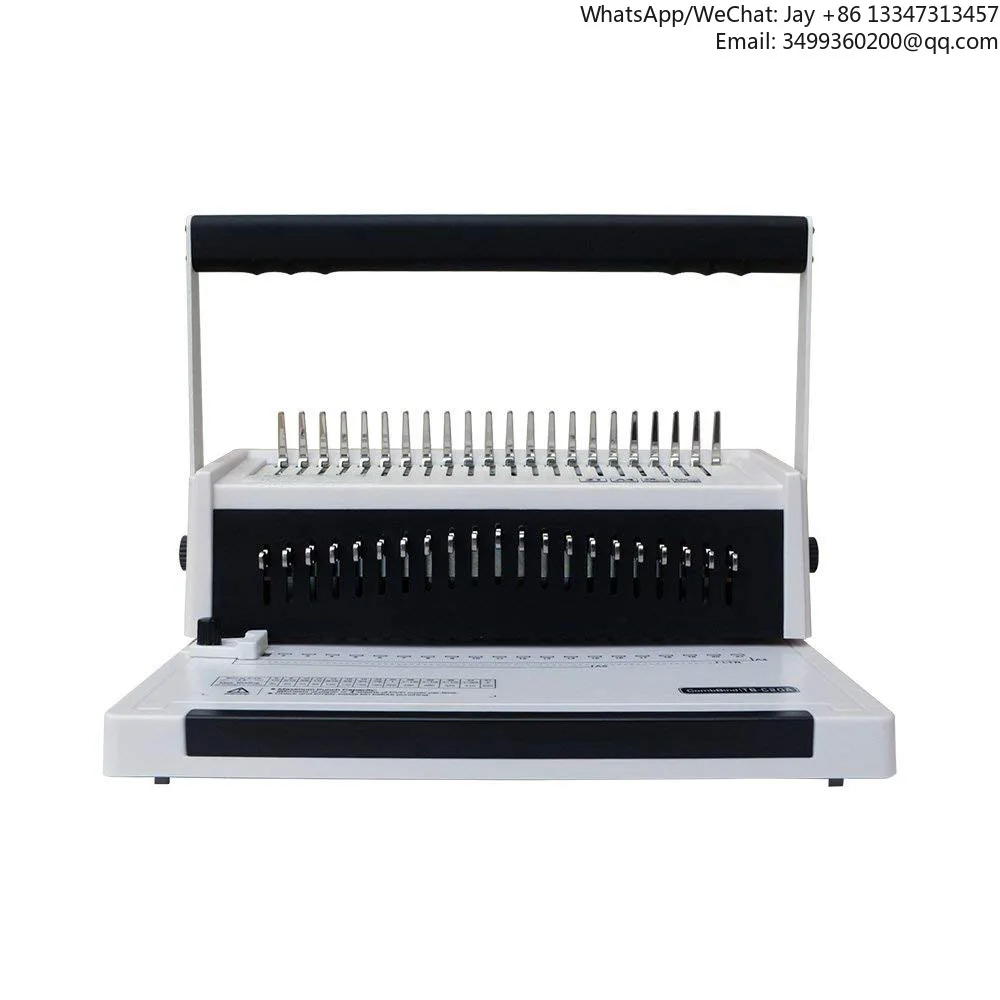 C20A21 High Precision And Efficiency Rubber Ring Binding Machine Paper Processing Machinery Of High Quality
C20A21 High Precision And Efficiency Rubber Ring Binding Machine Paper Processing Machinery Of High Quality