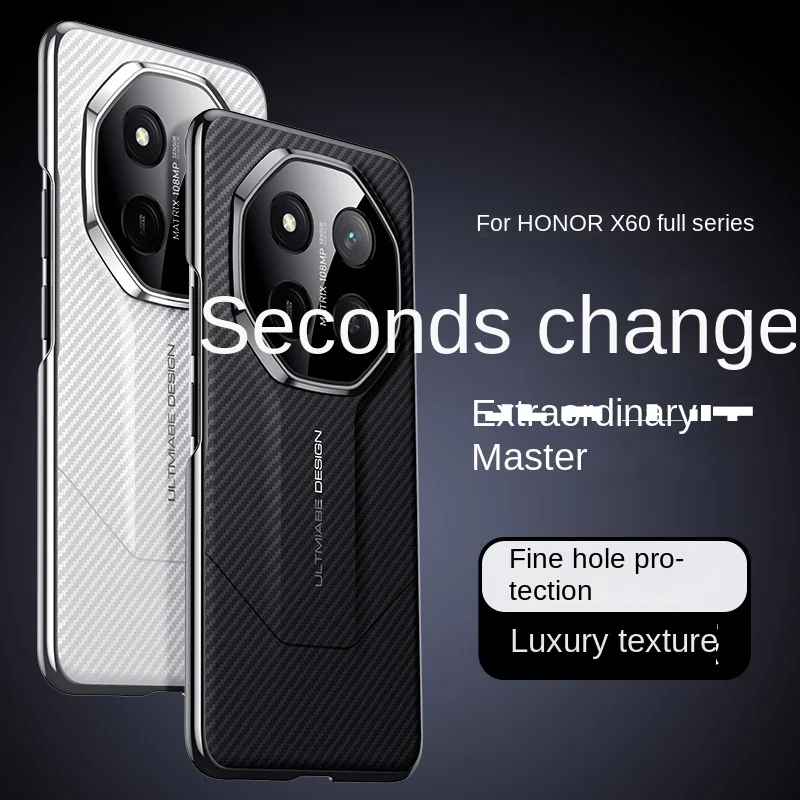 For Honor X60 X60 Pro Premium Camera Lens Integrated Carbon Fiber Anti-Fingerprint Anti-Drop Phone Case
For Honor X60 X60 Pro Premium Camera Lens Integrated Carbon Fiber Anti-Fingerprint Anti-Drop Phone Case